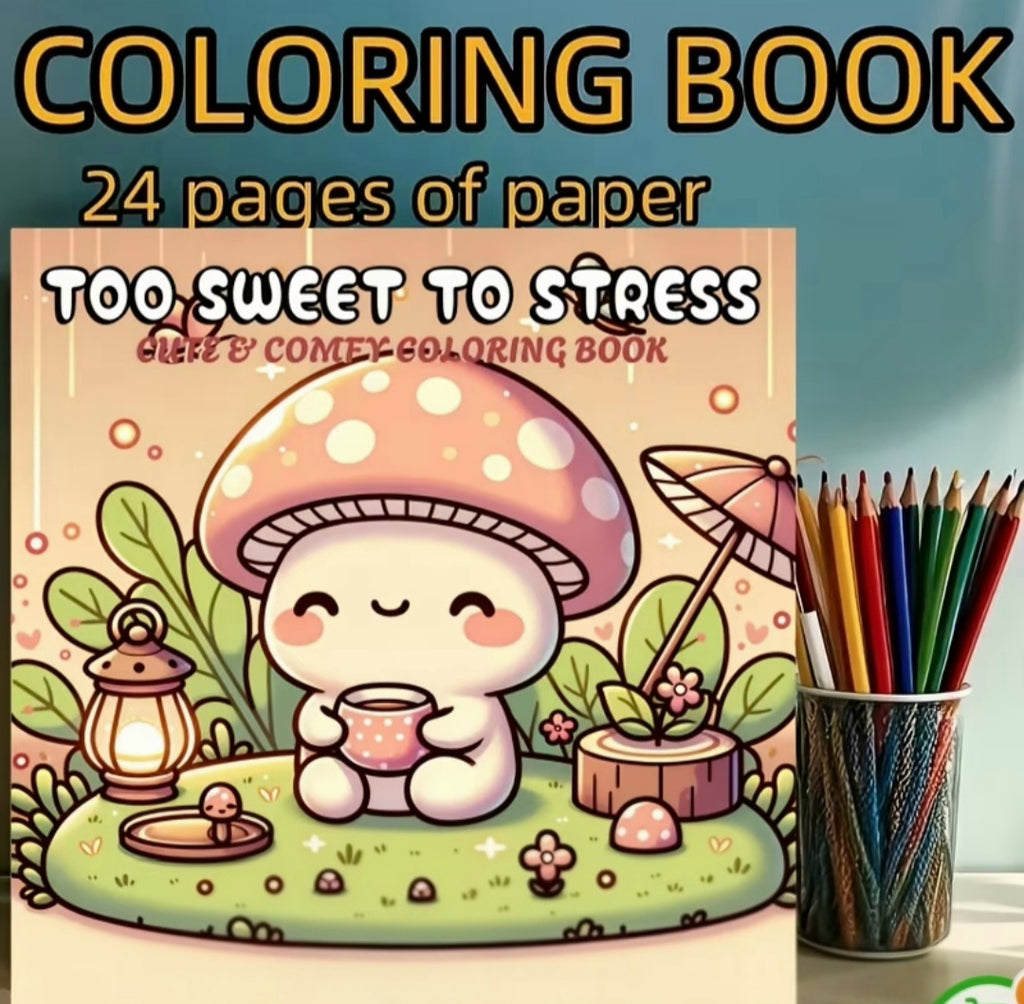 Kawaii coloring book