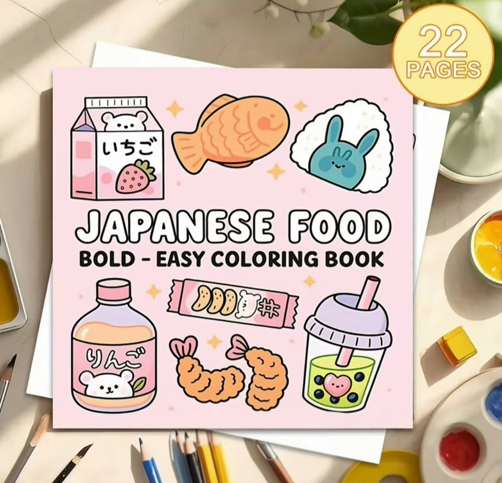 Kawaii coloring book