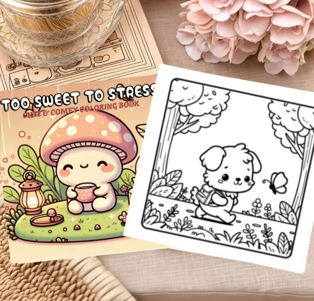 Kawaii coloring book