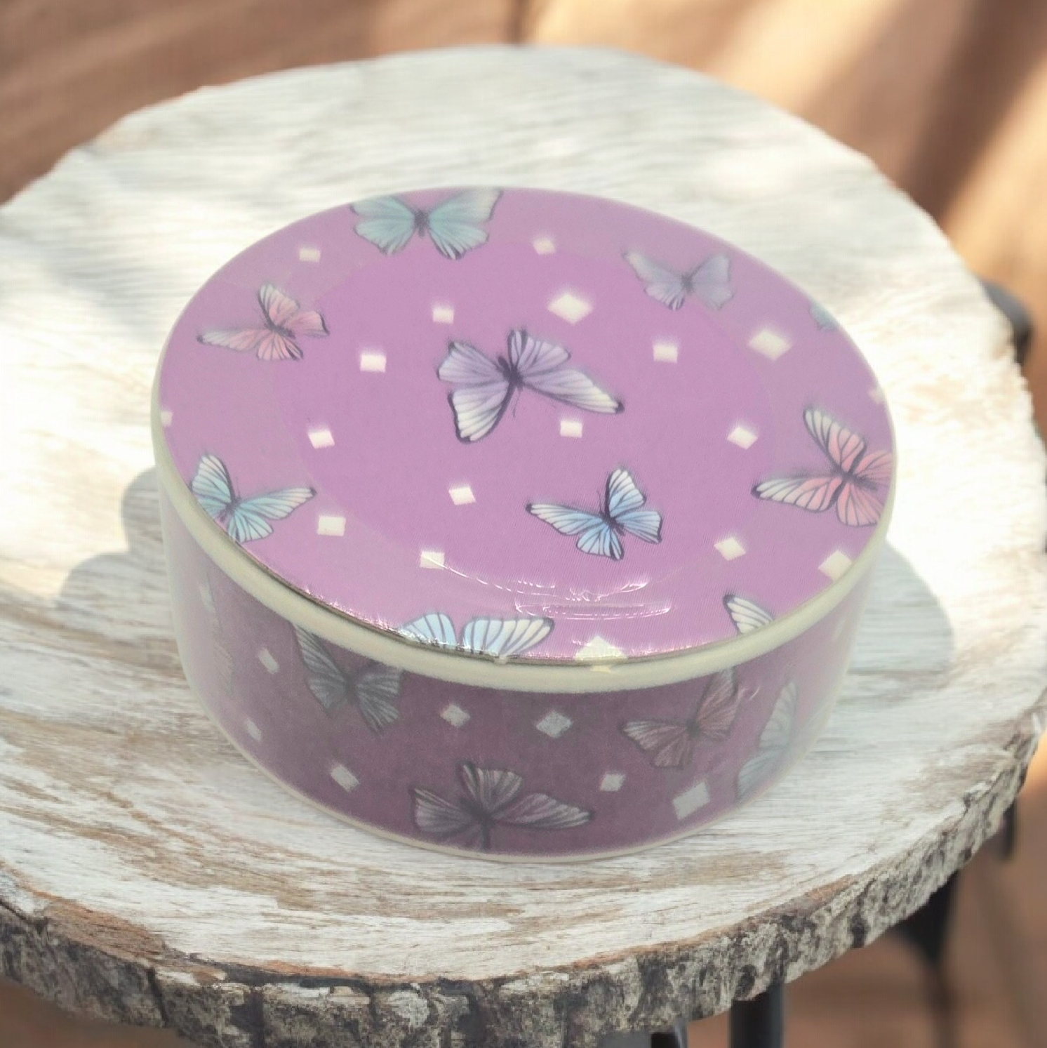 Purple Butterfly Washi Tape | Cute Aesthetic Journal Tape