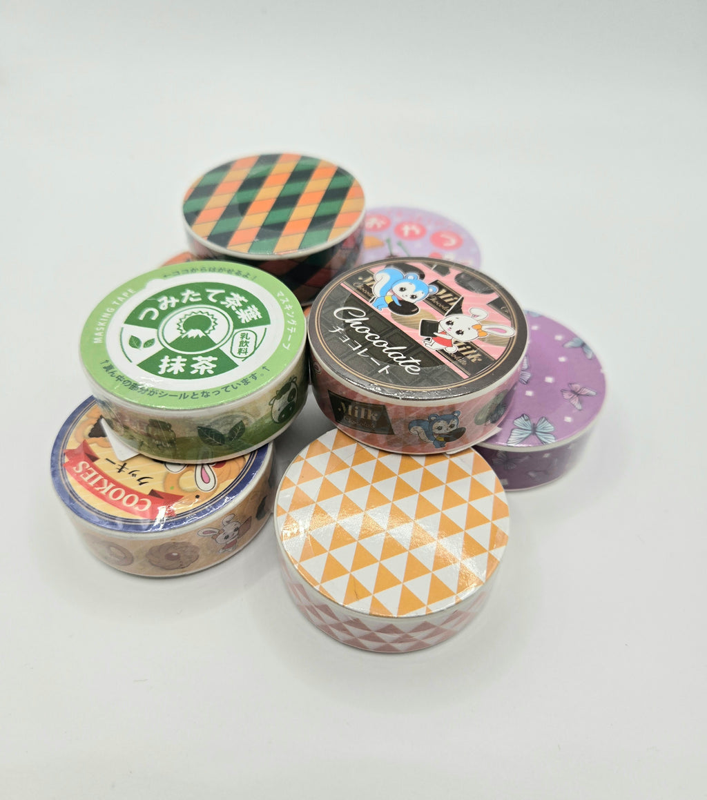 Purple Butterfly Washi Tape | Cute Aesthetic Journal Tape
