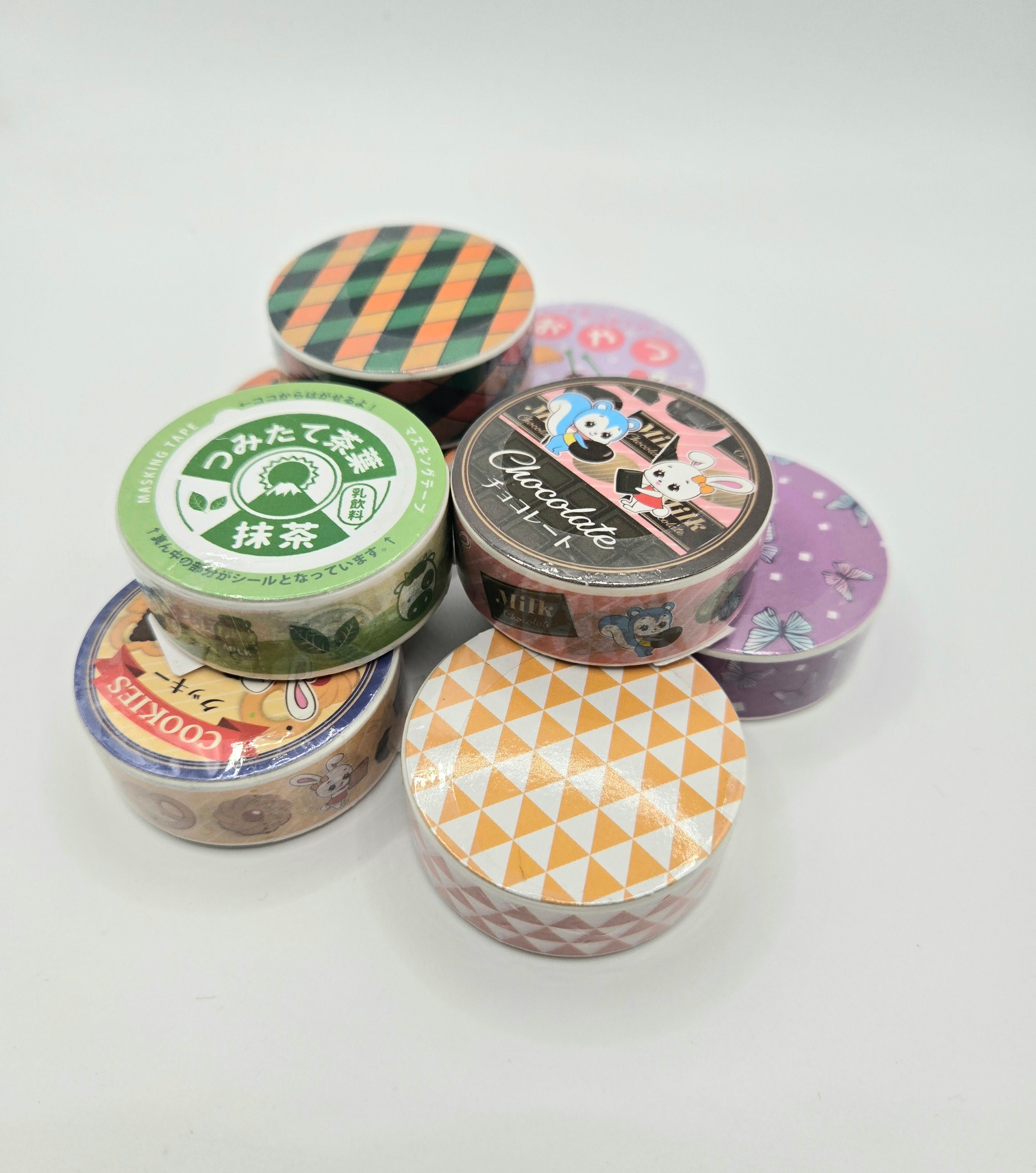 Purple Butterfly Washi Tape | Cute Aesthetic Journal Tape