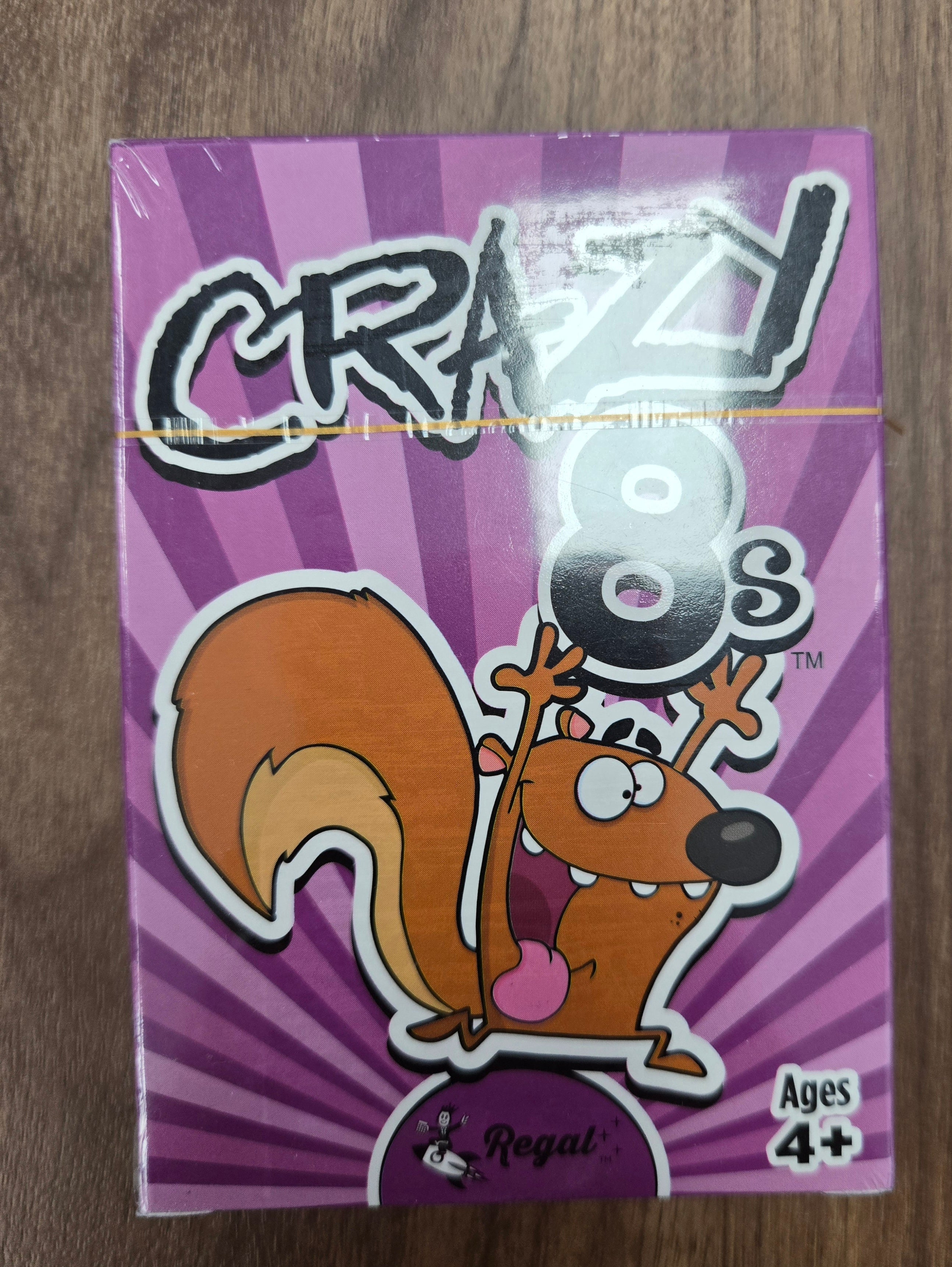 Crazy 8’s Card Game – Classic Family Card Game (Ages 4+)
