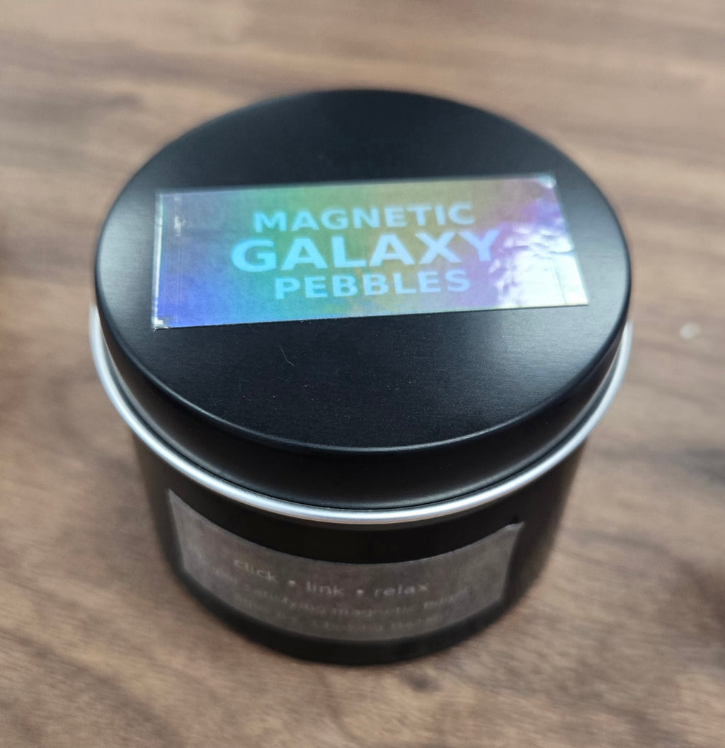 Magnetic Galaxy Pebbles™ – Iridescent Magnetic Fidget Stones