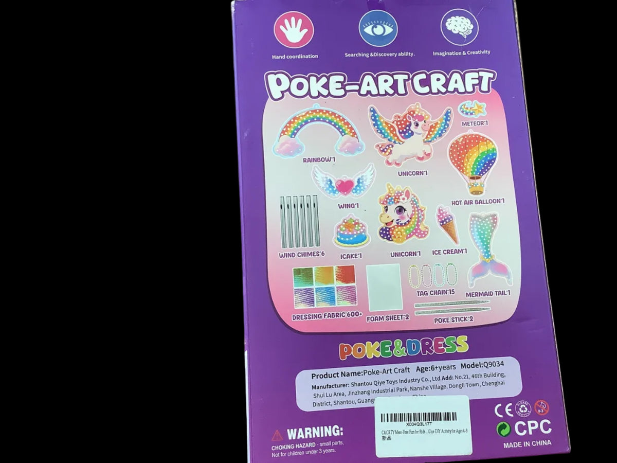 Poke-art craft ￼