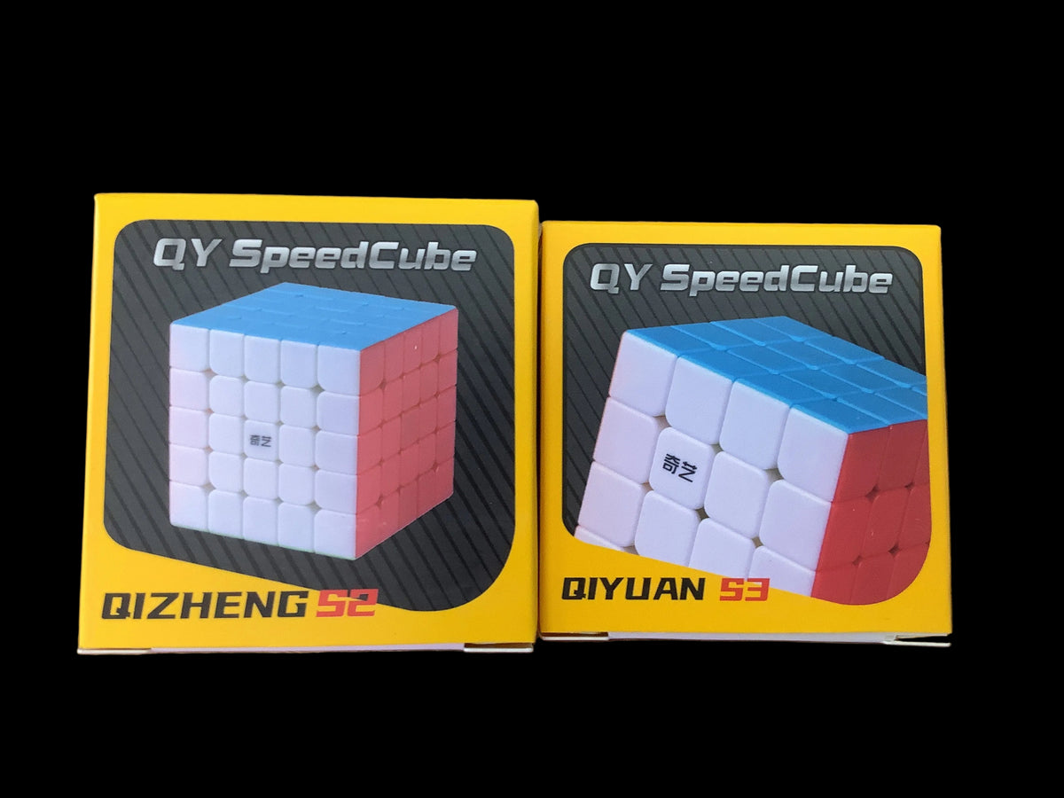 Stickerless speed cube 5x5/4 x 4 ￼