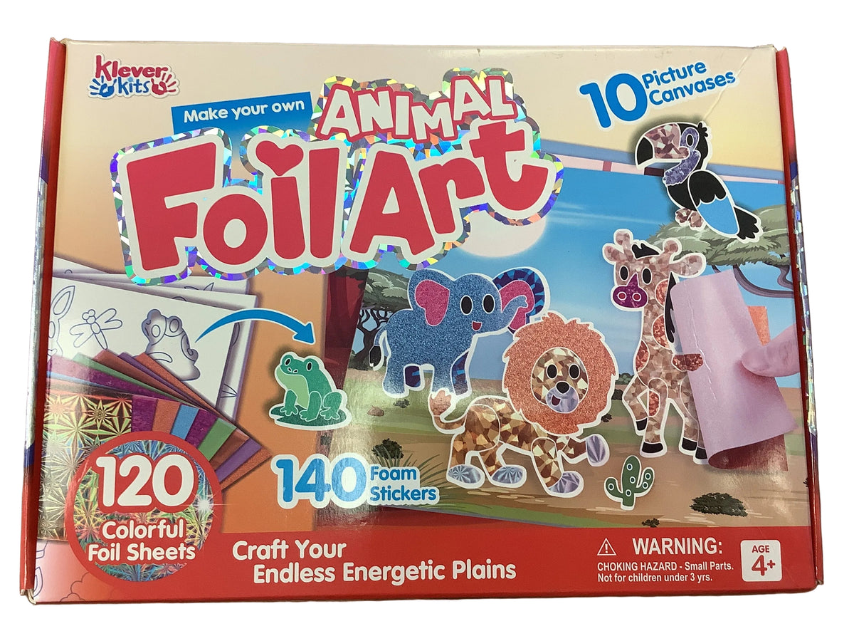 Animal foil art