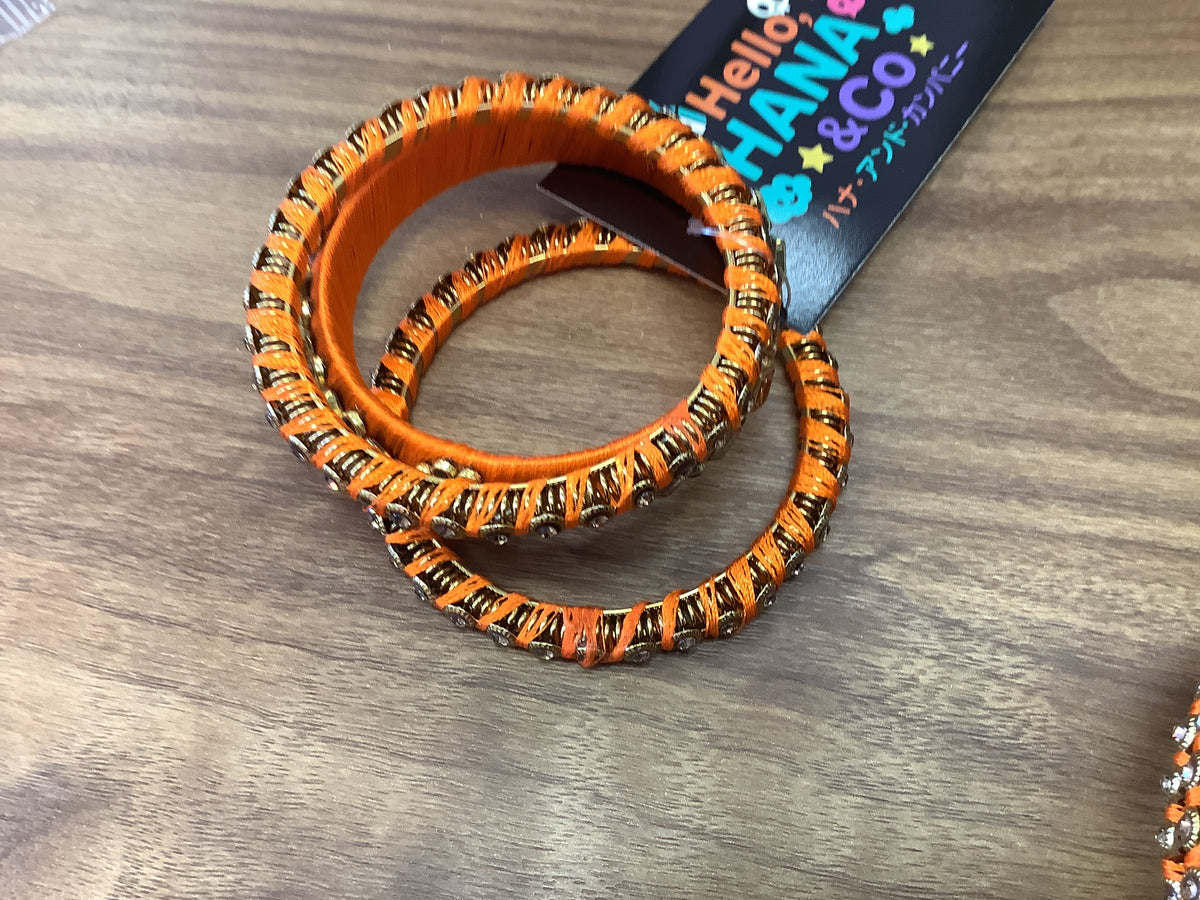 Orange bangle (3 pc)