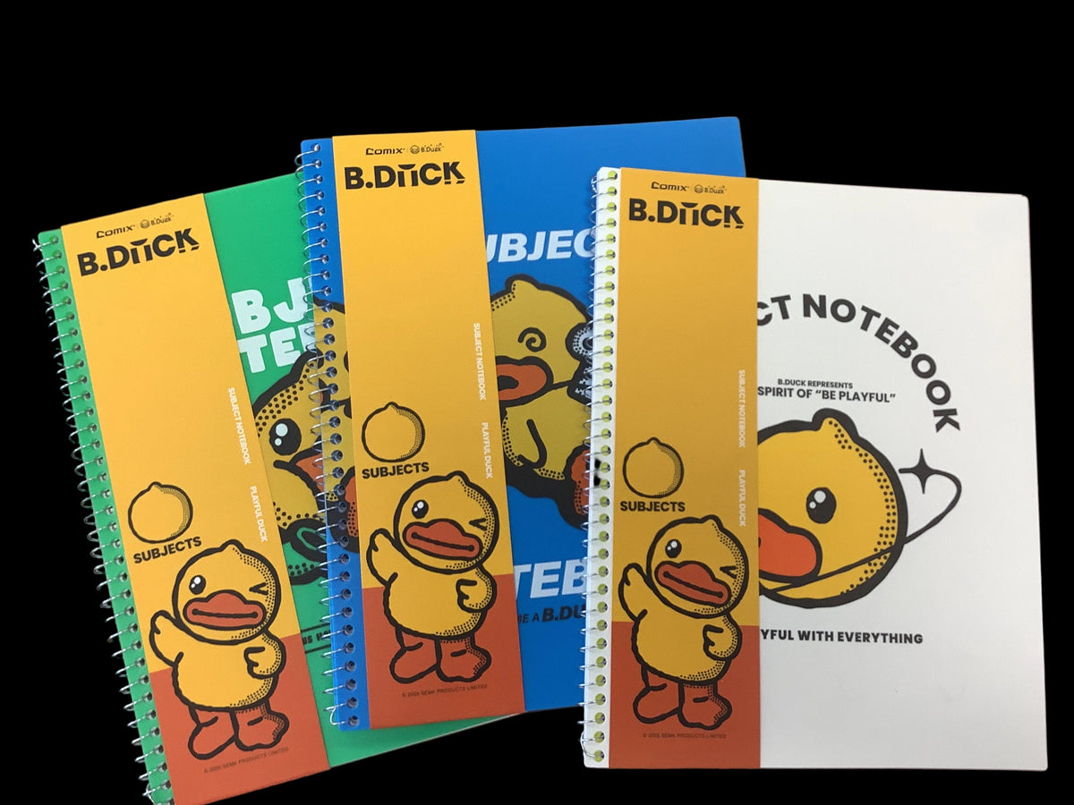 Comix B. Duck Subject Notebook