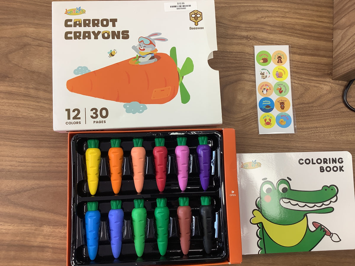 Carrot crayons