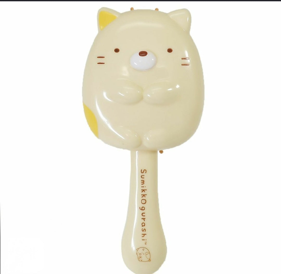 Sumikko Gurashi Cat Character Hairbrush