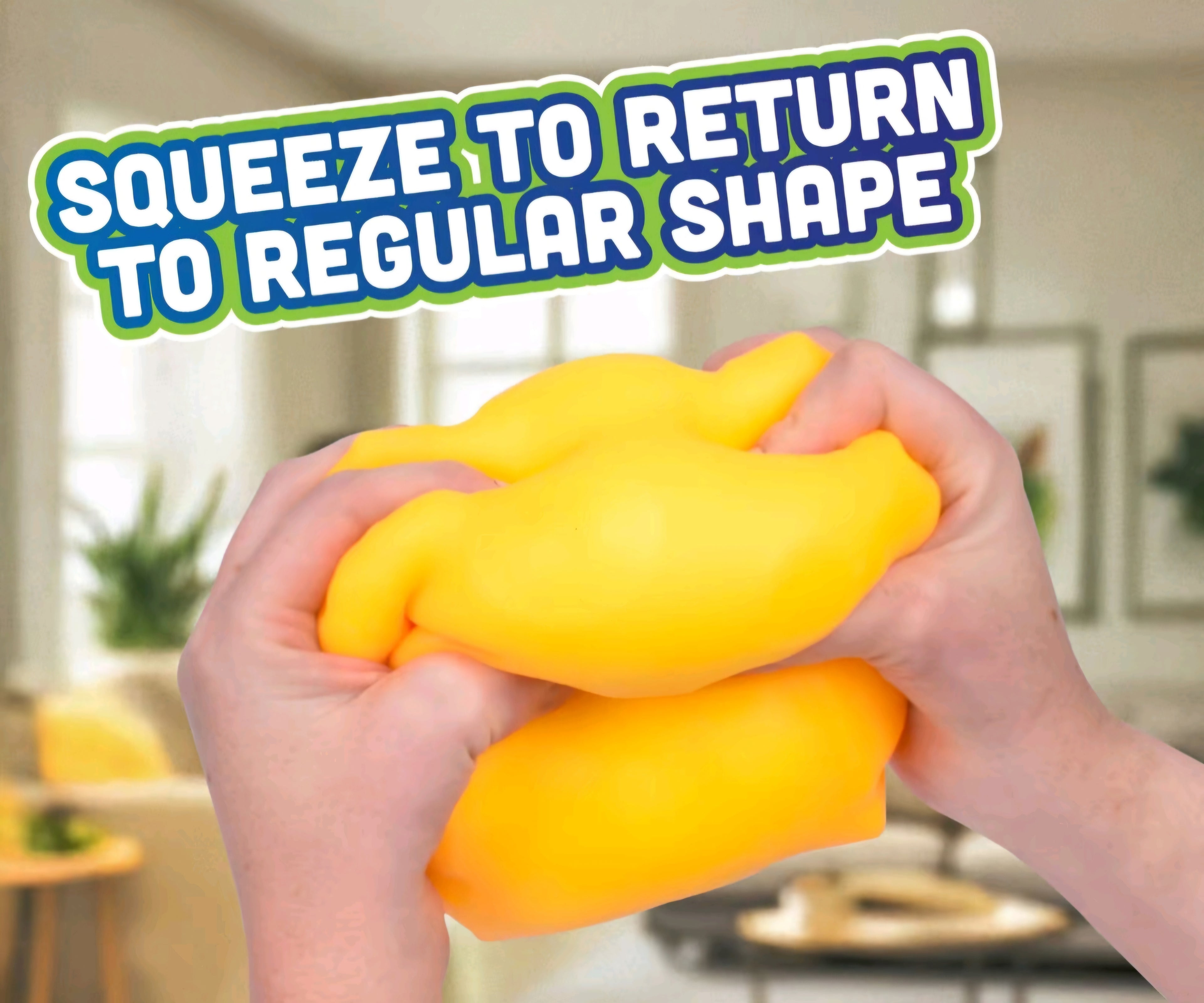 Cheese Squishy Stress Ball | Slow Rise Sensory Fidget Toy (1 Piece)