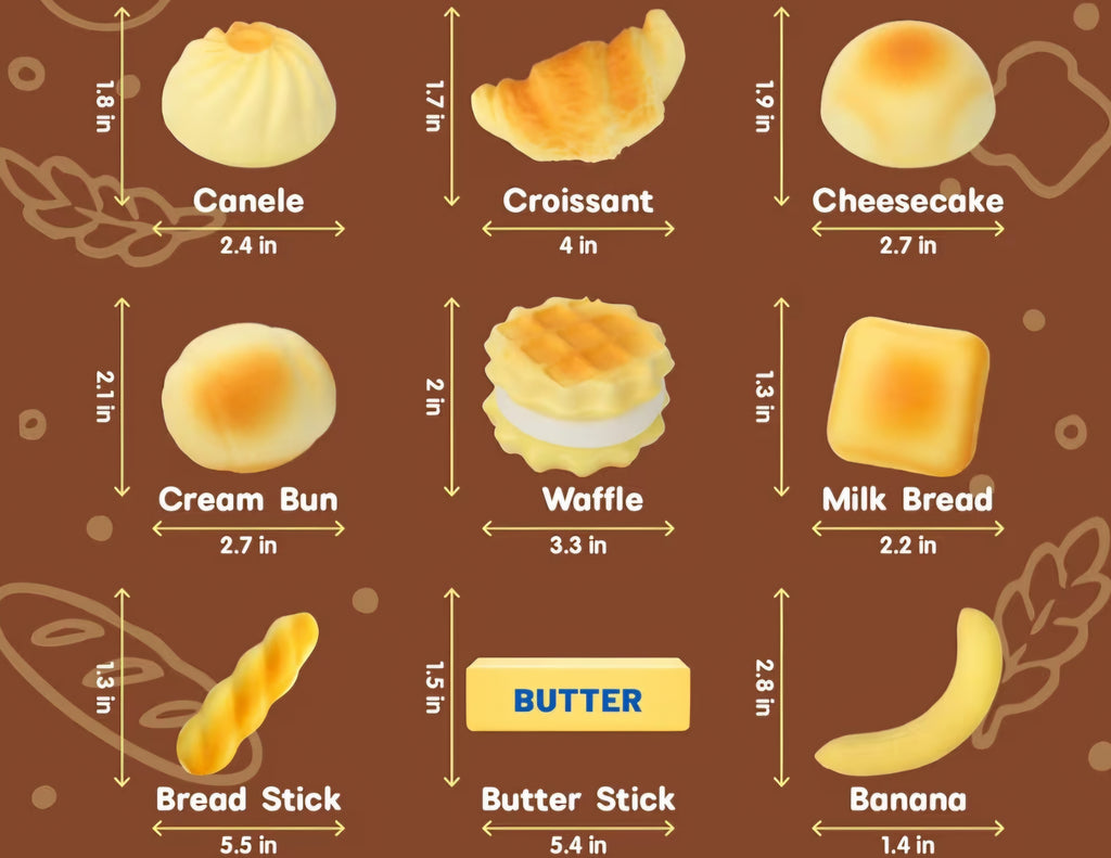 Ultra Soft Bakery Squishy – Random Style