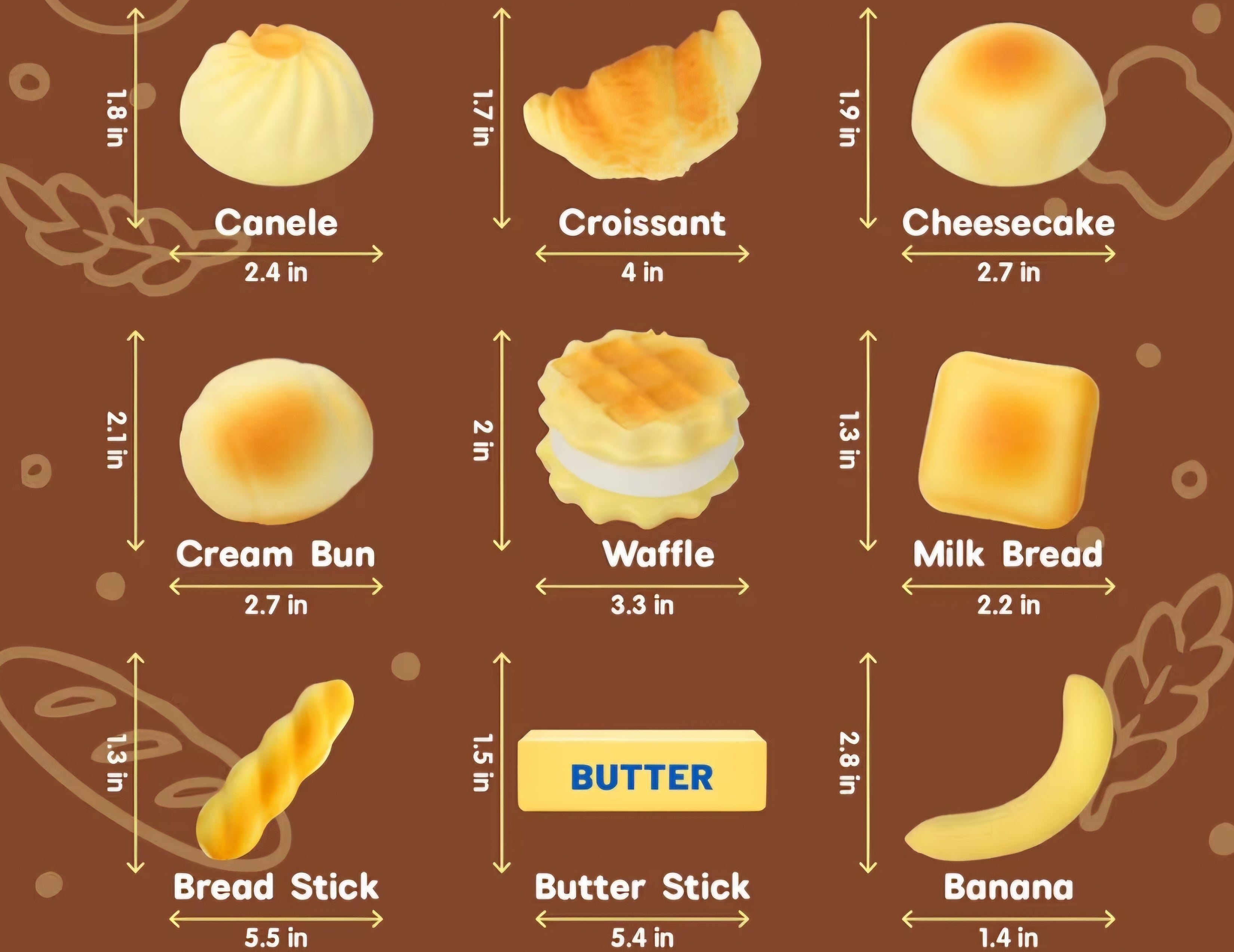 Ultra Soft Bakery Squishy – Random Style