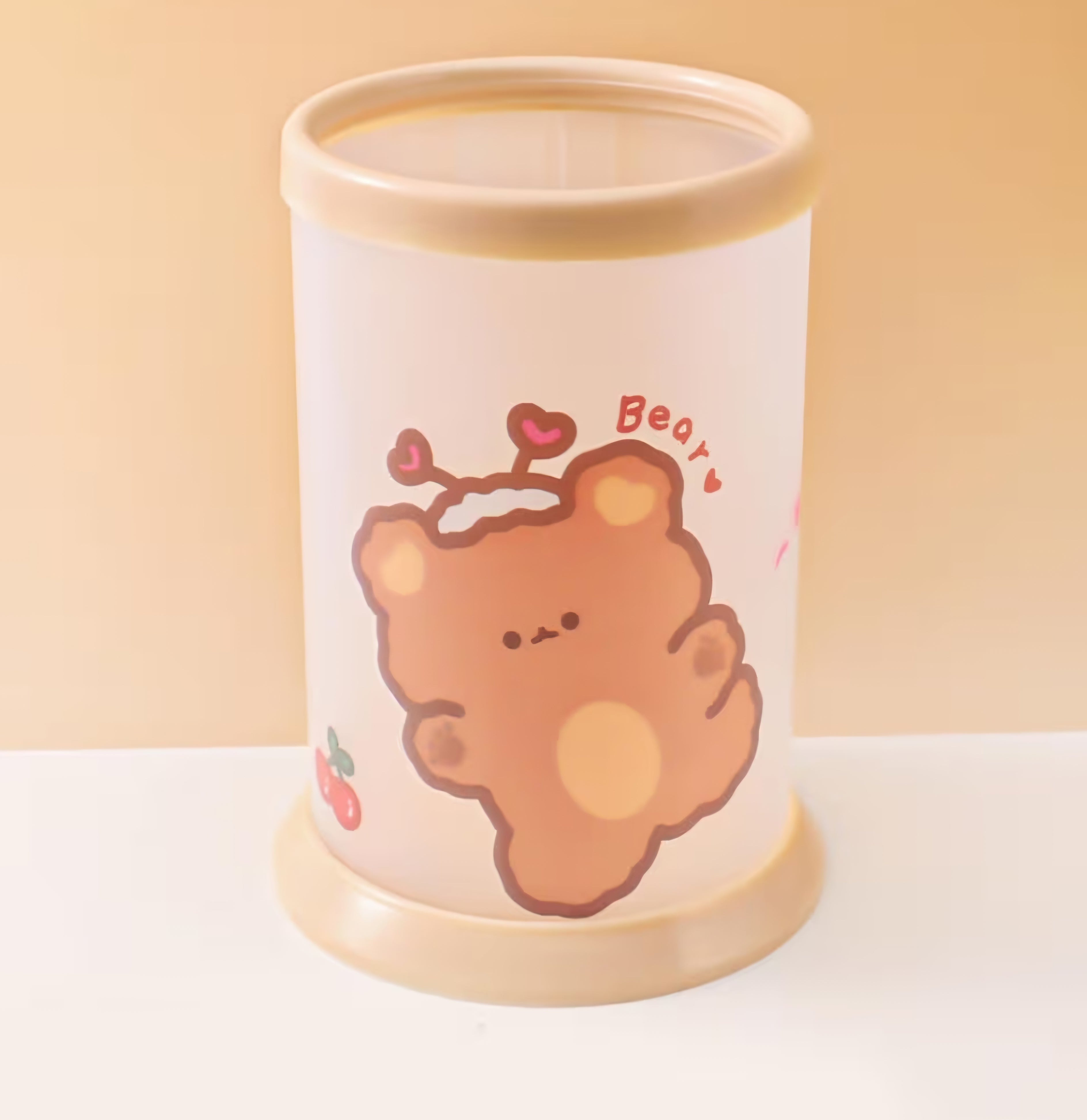 Cute Cartoon Folding Pen Holder