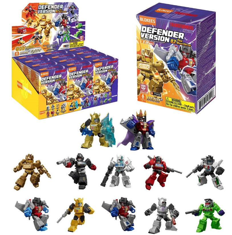 Transformers Defender Version 02: The Overthrow Blind Box Mini Model Kit