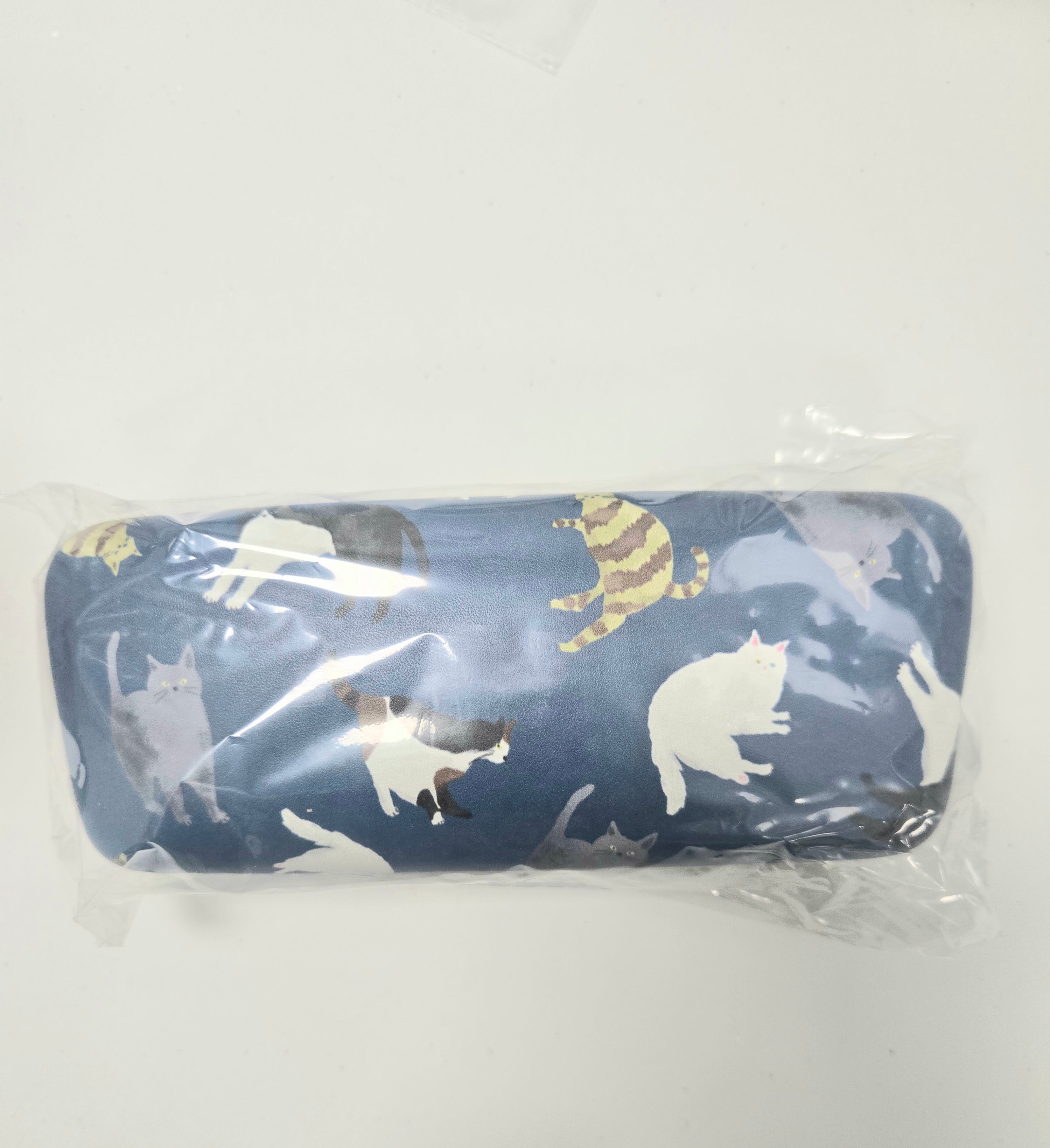Cat Print Eyeglass Case | Cute Cat Glasses Case | Kawaii Hard Glasses Case | Cat Lover Gift