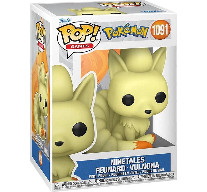 Funko Pop! Pokémon – Ninetales (Feunard / Vulnona) #1091 Vinyl Figure