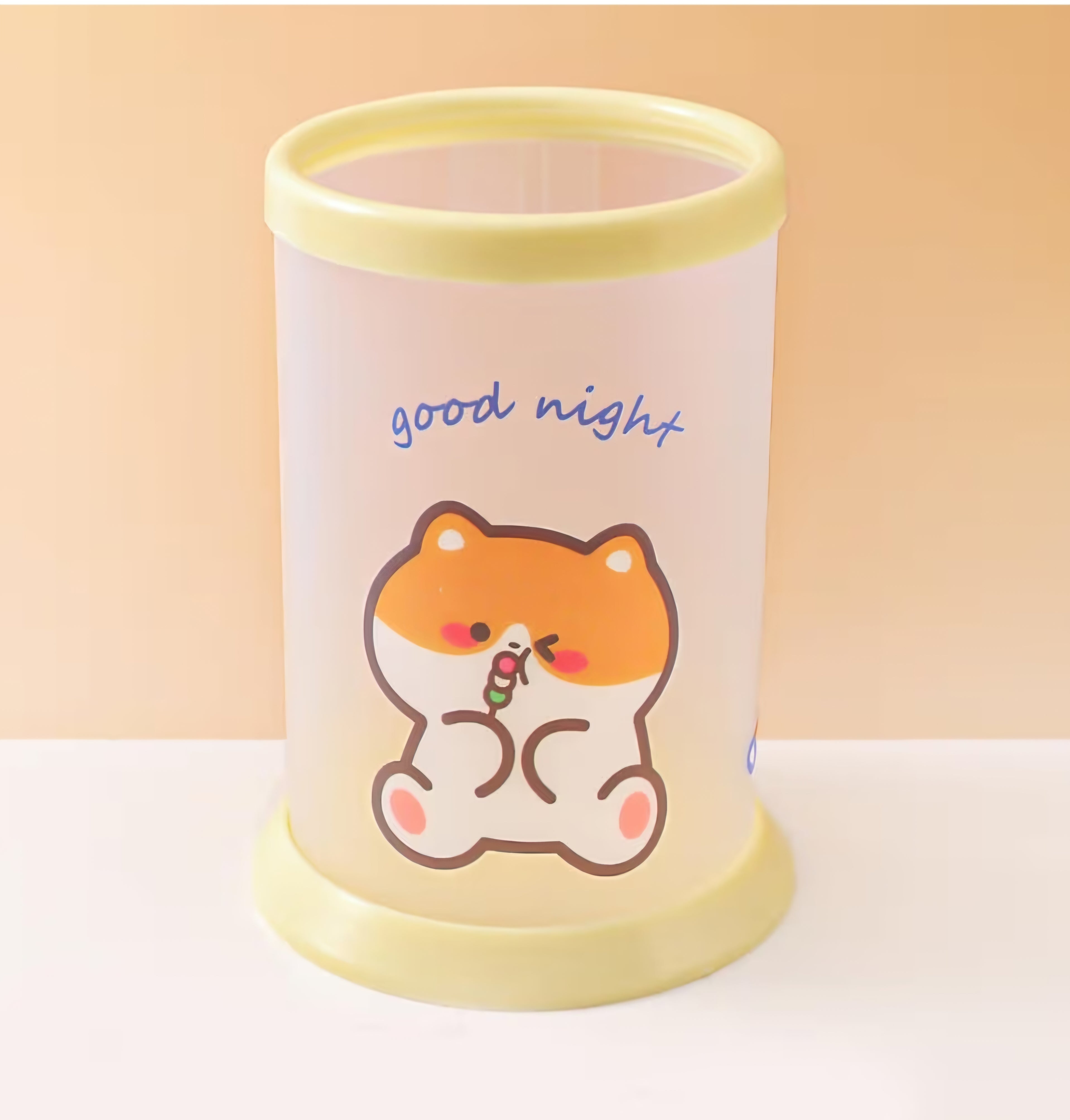 Cute Cartoon Folding Pen Holder