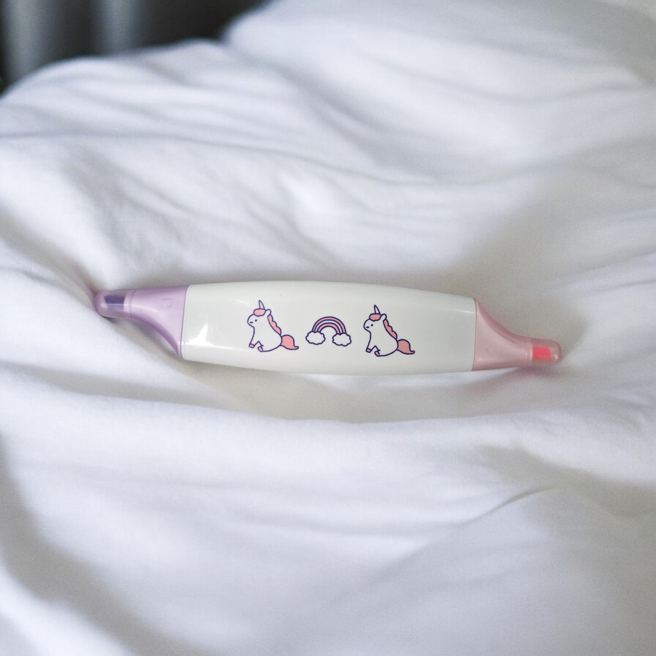 Cute Animal Highlighter Pen | Unicorn OR Shiba Inu | Kawaii Japanese Stationery | Pastel Marker Pen