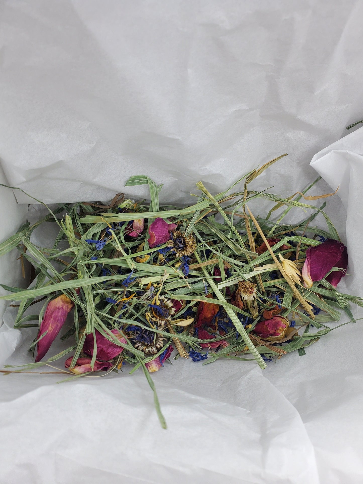 Small summer hamster forage mix