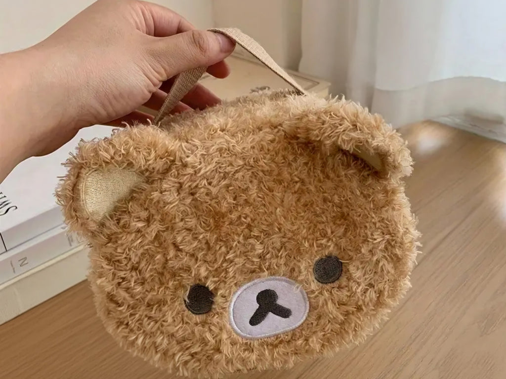 Bear makeup bags