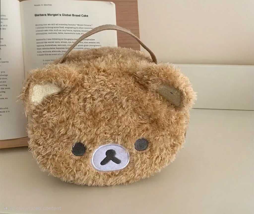 Bear makeup bags