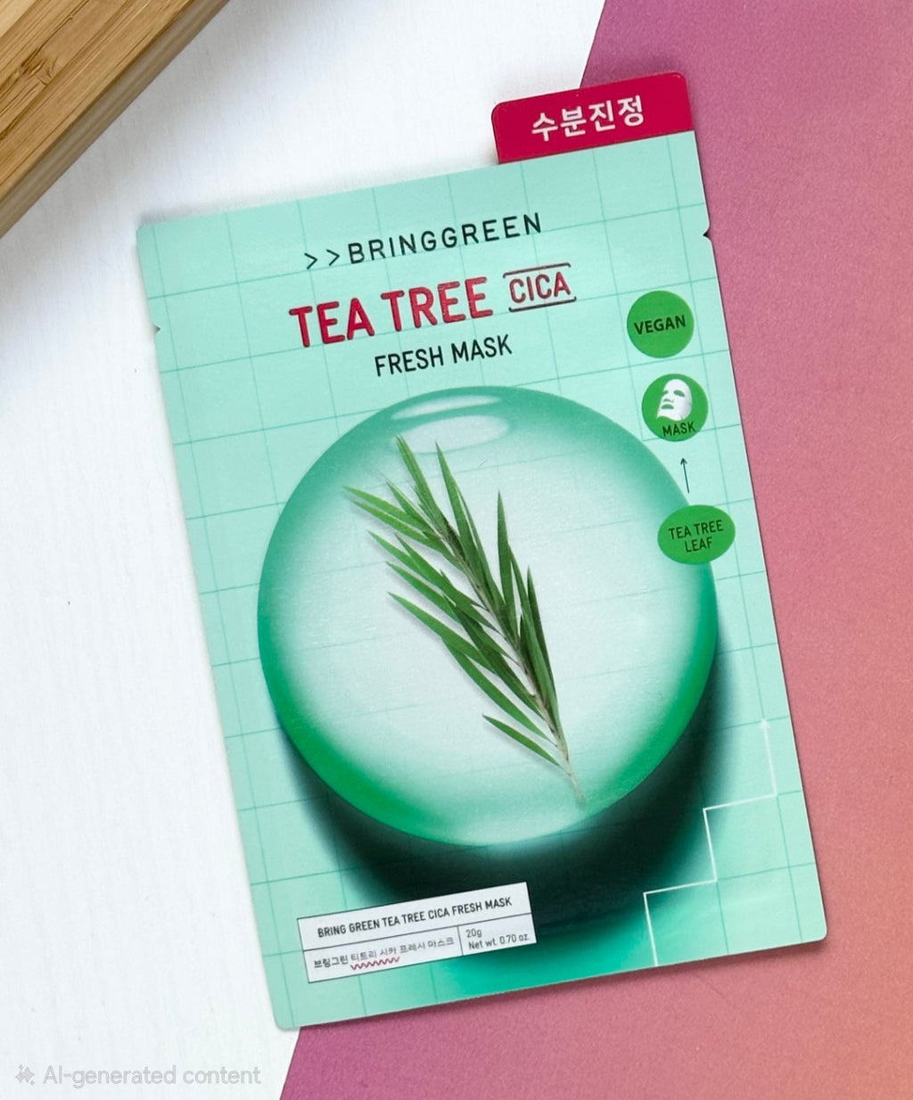 Bring Green Tea Tree Cica Fresh Mask Sheet