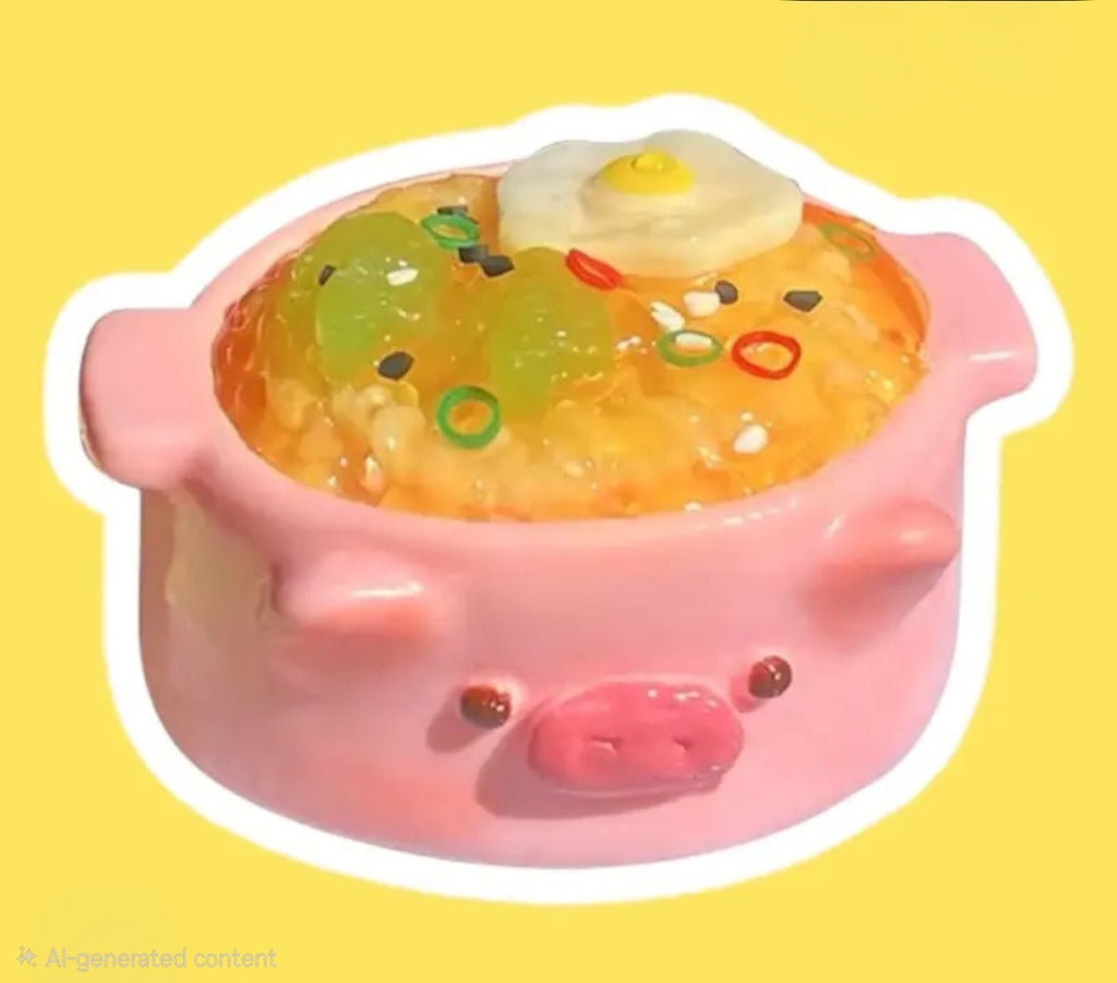 Ramen Piggy Taba Squishy – Slow Rising Sensory Toy