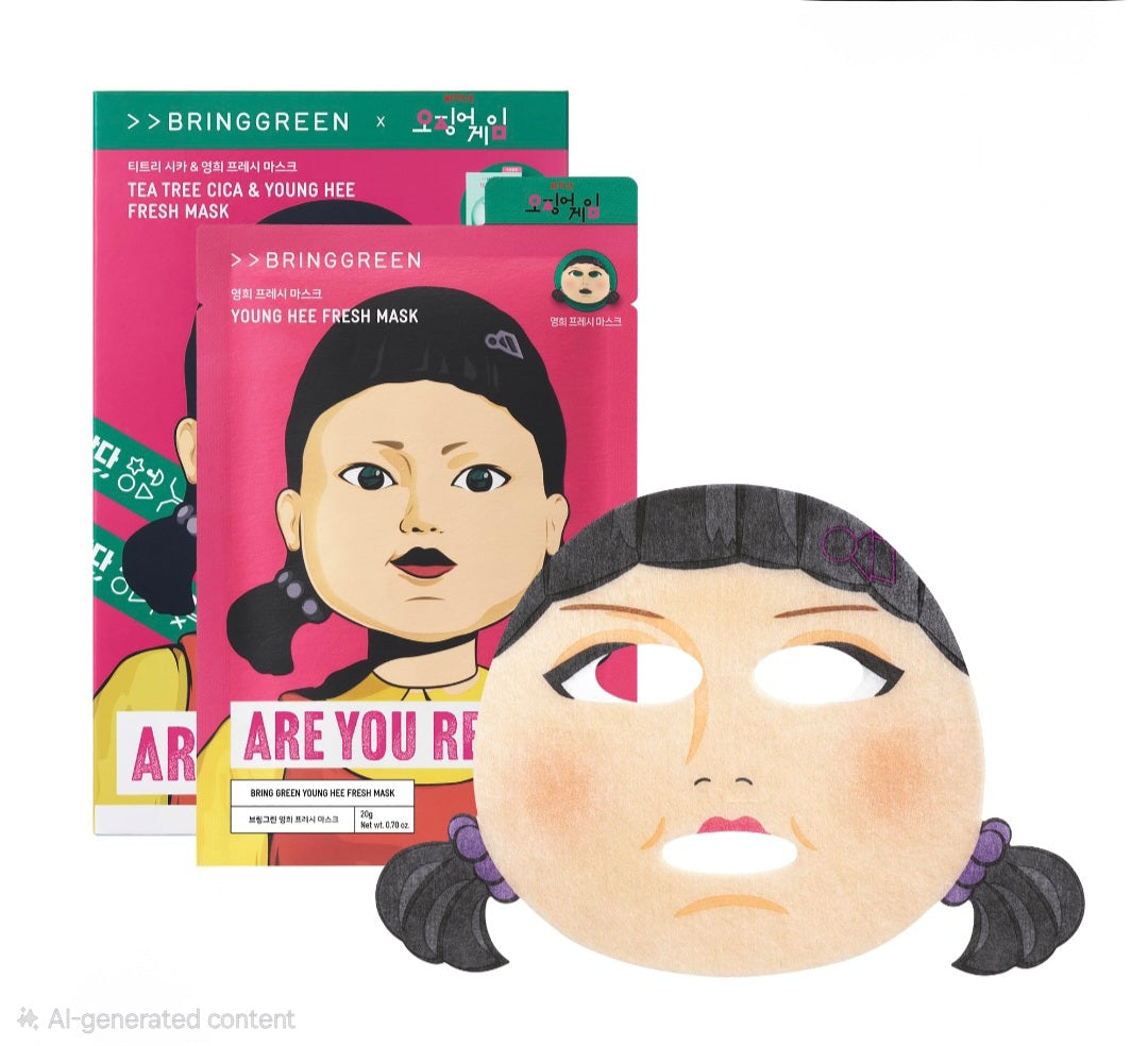 Bring Green Tea Tree Cica Fresh Mask Sheet