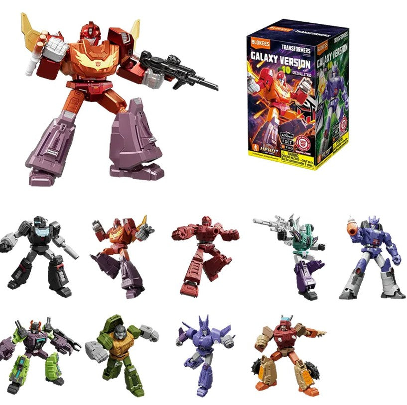Blokees Transformers Galaxy Version 10 Blind Box Model Kit (1 Random Figure)